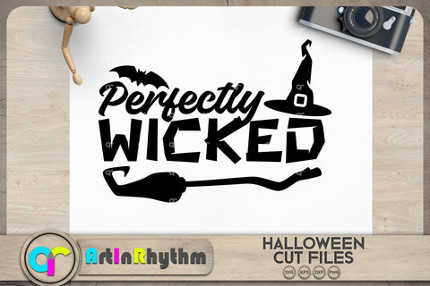 Halloween perfectly wicked SVG SVG Artinrhythm shop 