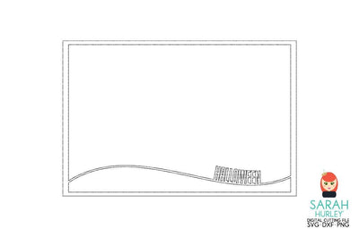 Halloween Photo Overlay SVG Sarah Hurley 