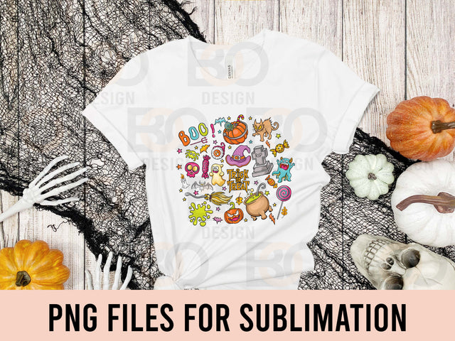 Halloween PNG, Funny Halloween Doodle PNG, Pumpkin PNG, Ghost PNG, Boo PNG, Spooky Png, Svg Files for Cricut, Sublimation Designs Downloads SVG BOO-design 