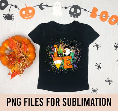 Halloween PNG, Halloween Gnome PNG, Halloween Love PNG, Halloween Candy Corn, Halloween Sublimation, Halloween Designs, Halloween Download SVG BOO-design 