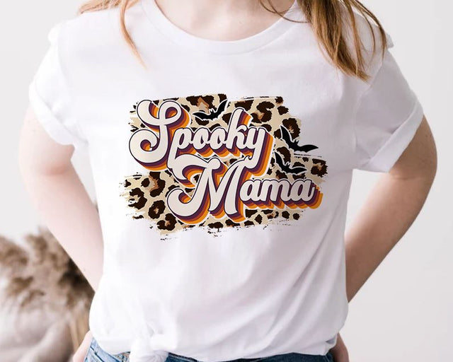 Halloween Png, One Spooky Mama PNG, Mom Halloween, Spooky, Boo Crew, Sublimation Design Downloads, Fall PNG Autumn Sublimation iStyleDesign 