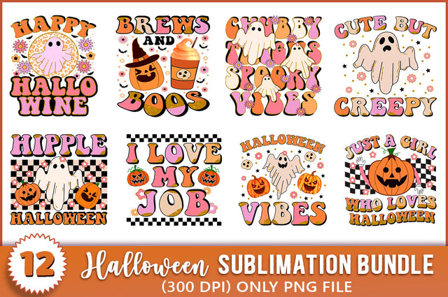 Halloween PNG Sublimation Bundle SVG Shetara Begum 