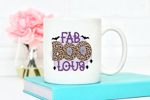 Halloween PNG Sublimation - Fab Boo Lous Sublimation CraftLabSVG 