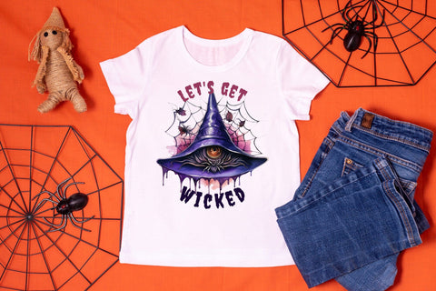 Halloween PNG Sublimation | Let's Get Wicked Sublimation CraftLabSVG 