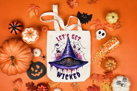Halloween PNG Sublimation | Let's Get Wicked Sublimation CraftLabSVG 