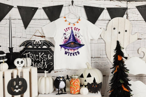 Halloween PNG Sublimation | Let's Get Wicked Sublimation CraftLabSVG 