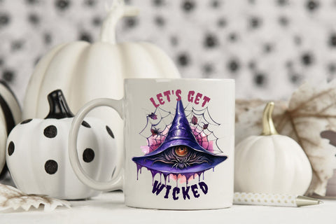 Halloween PNG Sublimation | Let's Get Wicked Sublimation CraftLabSVG 