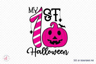 Halloween PNG Sublimation - My 1st Halloween Sublimation CraftLabSVG 