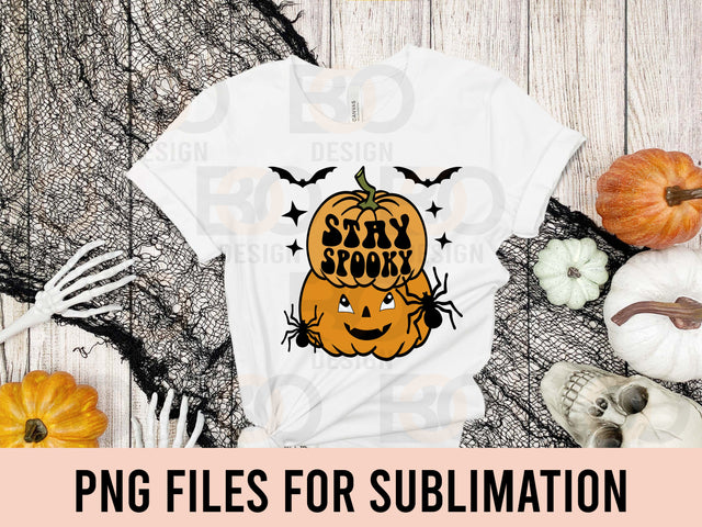 Halloween Png Sublimation Stay Spooky Design SVG BOO-design 