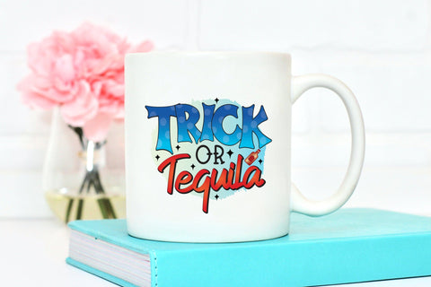 Halloween PNG Sublimation | Trick or Tequila Sublimation CraftLabSVG 