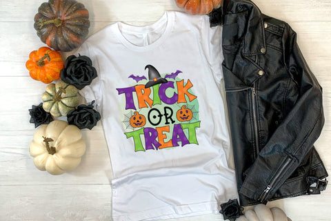 Halloween PNG Sublimation - Trick or Treat Sublimation CraftLabSVG 