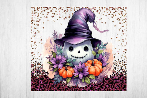 Halloween PNG Tumbler Sublimation. Tumbler Wrap 20 oz. Sublimation Samaha Design 