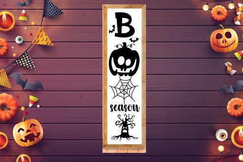 Halloween Porch Sign SVG Bundle SVG Regulrcrative 