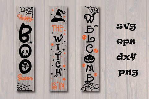 Halloween porch sign SVG, DXF, EPS, PNG SVG dadan_pm 