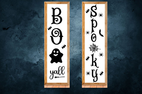 Halloween Porch Signs SVG Bundle SVG Regulrcrative 