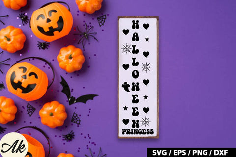 Halloween princess Porch Sign SVG SVG akazaddesign 