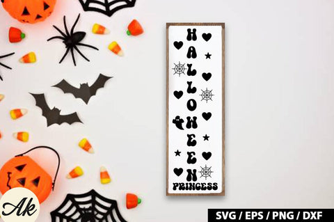 Halloween princess Porch Sign SVG SVG akazaddesign 