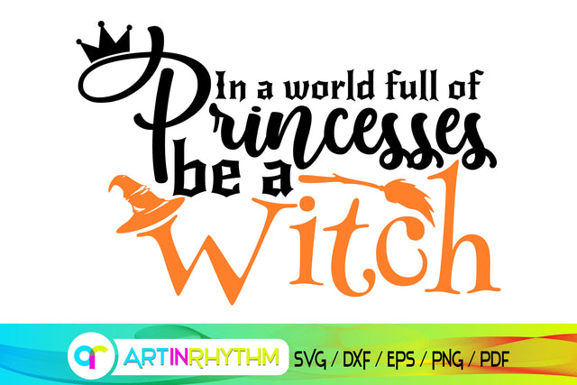 Halloween Princess Witch svg SVG Artinrhythm shop 