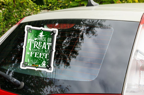 Halloween Printable Sign Stickers Bundle Sublimation Regulrcrative 