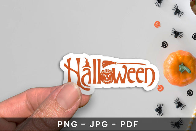 Halloween Printable Sticker Sublimation CraftLabSVG 