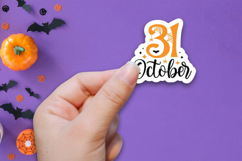 Halloween Printable Stickers Bundle Sublimation CraftLabSVG 