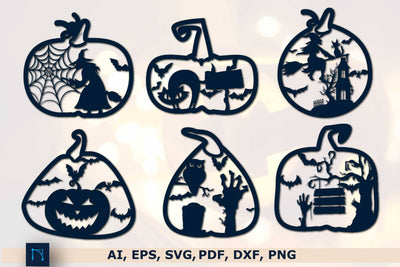 Halloween Pumpkin Bundle SVG SVG MD JOYNAL ABDIN 