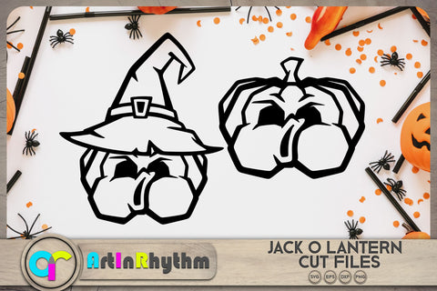 Halloween pumpkin face SVG SVG Artinrhythm shop 