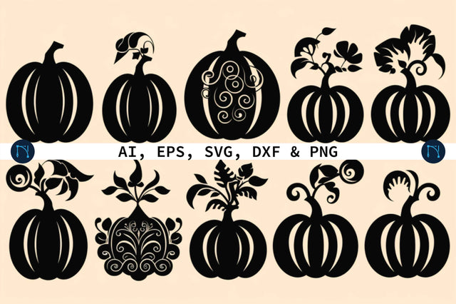 Halloween Pumpkin Paper Cut Bundle SVG SVG MD JOYNAL ABDIN 