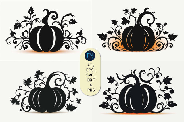 Halloween Pumpkin Paper Cut Bundle SVG SVG MD JOYNAL ABDIN 