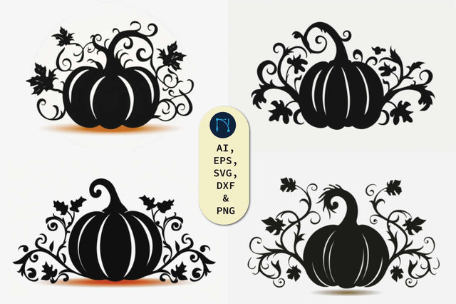 Halloween Pumpkin Paper Cut Bundle SVG SVG MD JOYNAL ABDIN 