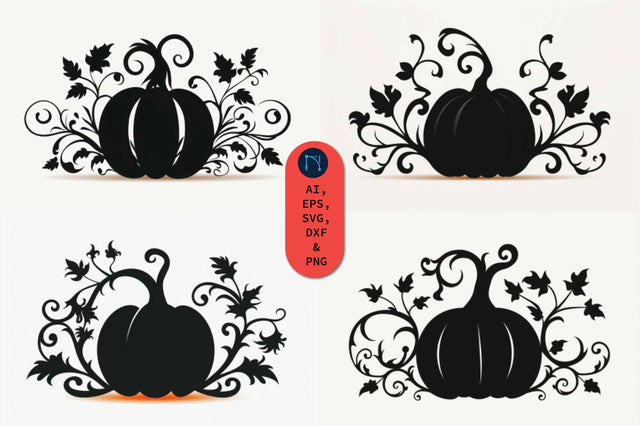 Halloween Pumpkin Paper Cut Bundle SVG SVG MD JOYNAL ABDIN 