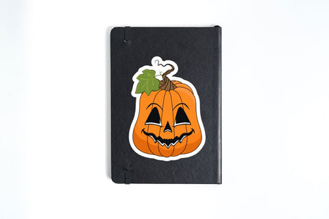 Halloween Pumpkin Sticker Svg Bundle SVG Regulrcrative 