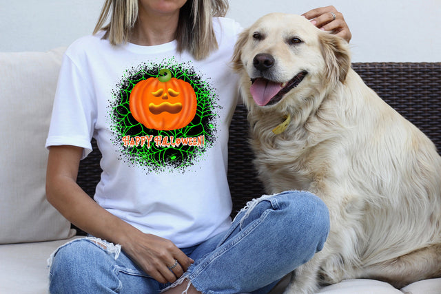 Halloween pumpkin sublimation | Happy Halloween PNG Sublimation Svetana Studio 