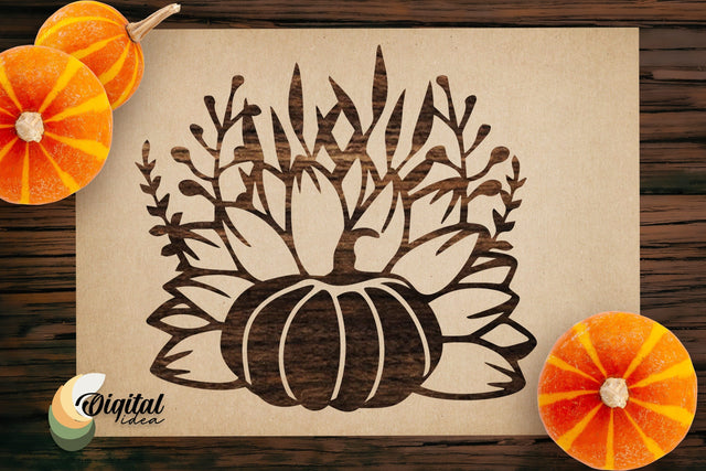 Halloween Pumpkin | SVG Design | Welcome Fall SVG Evgenyia Guschina 