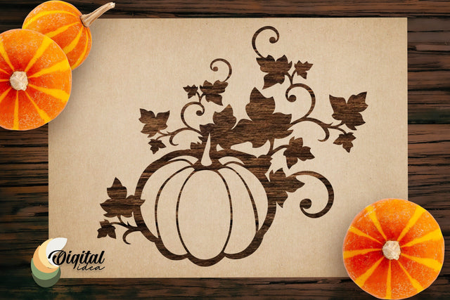 Halloween Pumpkin | SVG Design | Welcome Fall SVG Evgenyia Guschina 