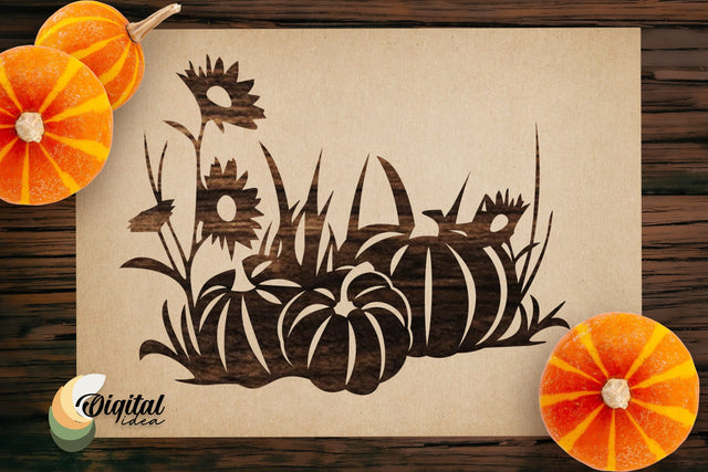 Halloween Pumpkin | SVG Design | Welcome Fall SVG Evgenyia Guschina 