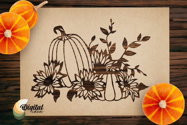Halloween Pumpkin | SVG Design | Welcome Fall SVG Evgenyia Guschina 