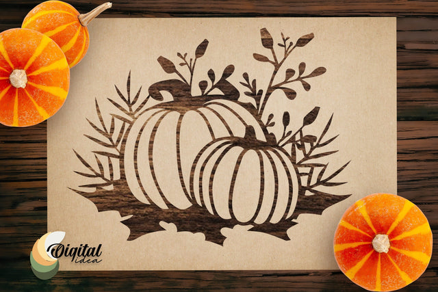 Halloween Pumpkin | SVG Design | Welcome Fall SVG Evgenyia Guschina 