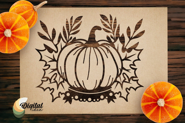 Halloween Pumpkin | SVG Design | Welcome Fall SVG Evgenyia Guschina 