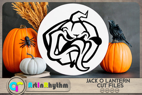 Halloween pumpkin SVG / Jack o lantern SVG SVG Artinrhythm shop 