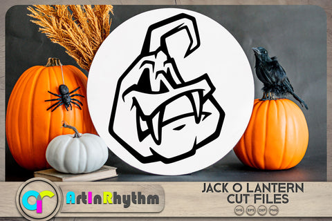 Halloween pumpkin SVG / Jack o lantern SVG SVG Artinrhythm shop 