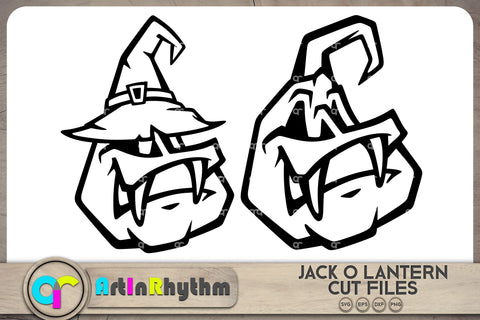 Halloween pumpkin SVG / Jack o lantern SVG SVG Artinrhythm shop 