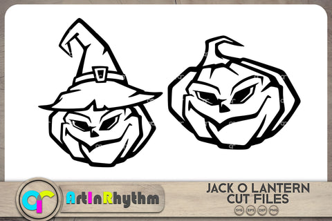Halloween pumpkin SVG / Jack o lantern SVG SVG Artinrhythm shop 