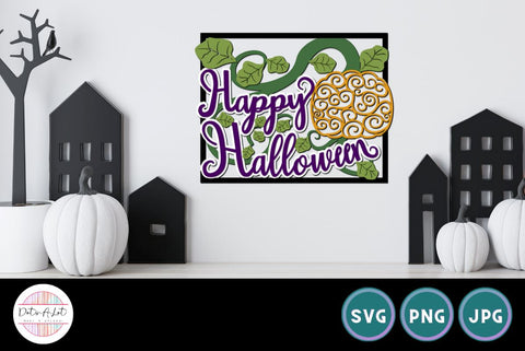 Halloween Pumpkin SVG & Laser Cut File Mini Bundle SVG Dots-A-Lot 