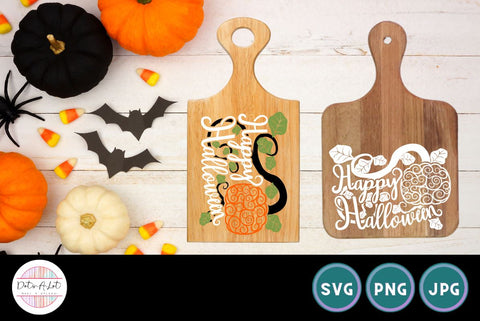 Halloween Pumpkin SVG & Laser Cut File Mini Bundle SVG Dots-A-Lot 