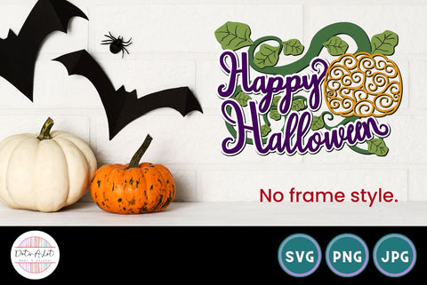 Halloween Pumpkin SVG & Laser Cut File Mini Bundle SVG Dots-A-Lot 