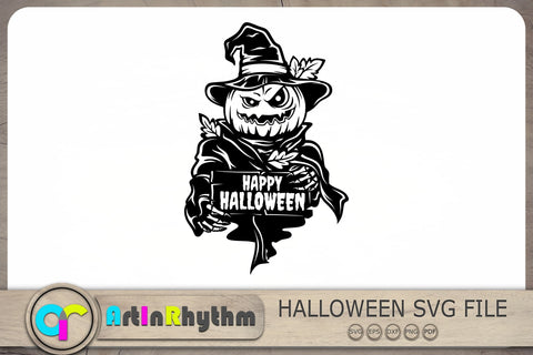 Halloween Pumpkin Svg, Pumpkin Svg, Halloween Svg, Spooky Svg SVG Artinrhythm shop 