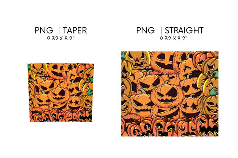 Halloween Pumpkins Tumbler Sublimation Sublimation SvgOcean 
