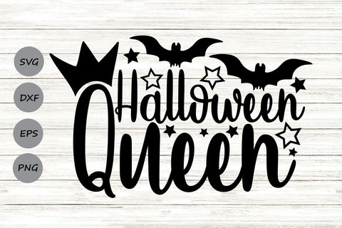 Halloween Queen| Halloween SVG Cutting Files. SVG CosmosFineArt 