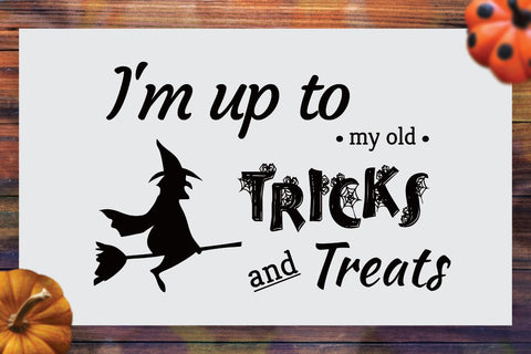 Halloween Quote SVG | Trick or Treat| Halloween SVG | Witch SVG Angel Lynne Designs 